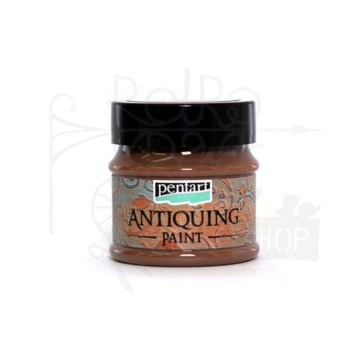 Farba do postarzania Antiquing Paint Ciemny brąz 50ml 29738 Pentart