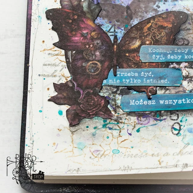 Stempel akrylowy 14x18cm Create Happiness Elements Różne elementy WTK160 Stamperia