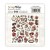 Ozdoby papierowe die-cuts Lady in Red SB-LARE-12 ScrapBoys