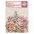 Ozdoby papierowe samoprzylepne Ephemera Pink Christmas DFLCT28 Stamperia