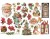 Ozdoby papierowe samoprzylepne Ephemera Classic Christmas DFLCT27 Stamperia