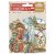 Ozdoby papierowe samoprzylepne Ephemera Christmas Greetings DFLCT24 Stamperia