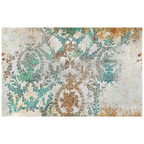 Papier Decoupage Decor Tissue Paper 48x76cm Rustic Patina 665388 Prima