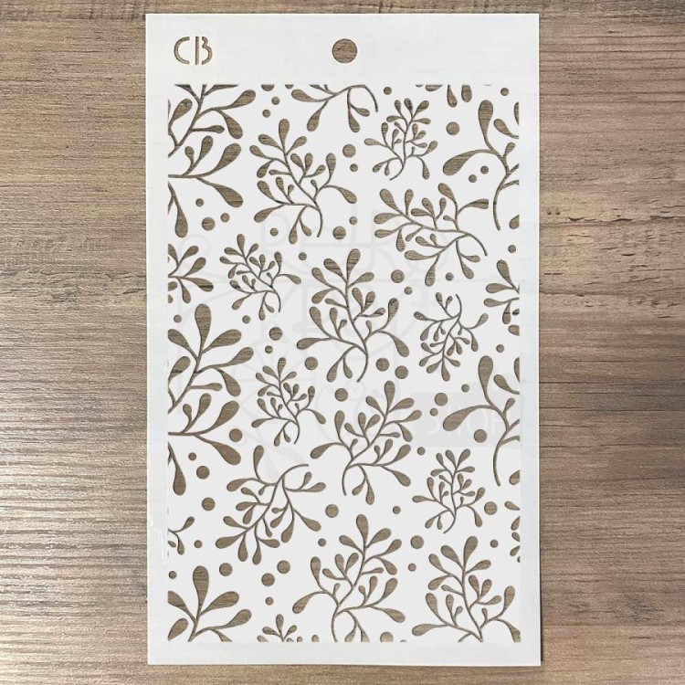 Szablon maska 14.5x24cm Mistletoe Jemioła MS062 Ciao Bella