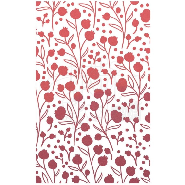 Szablon maska 14.5x24cm Winter Berries Jagody MS060 Ciao Bella