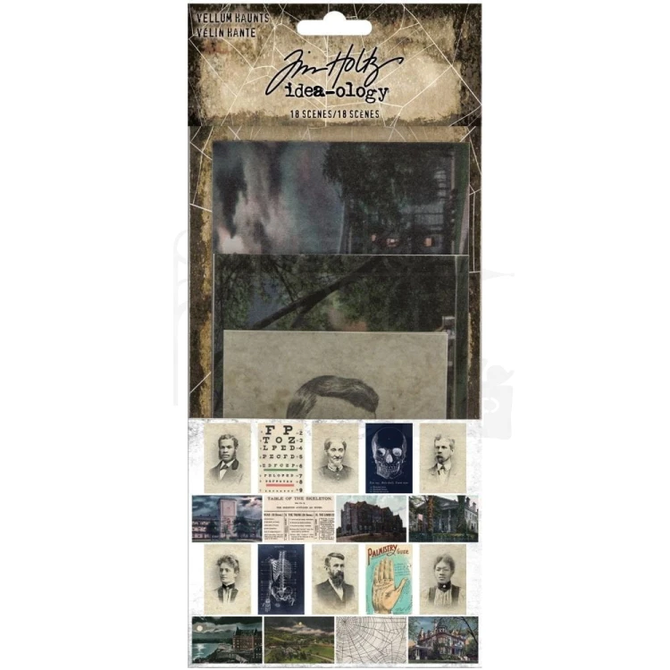 Dodatki Vellum Haunts- Tim Holtz Idea-ology