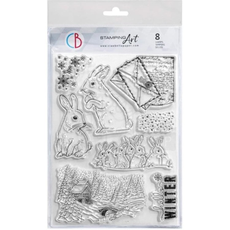 Stempel akrylowy 15x21cm Artic Adventure PS8094 Ciao Bella