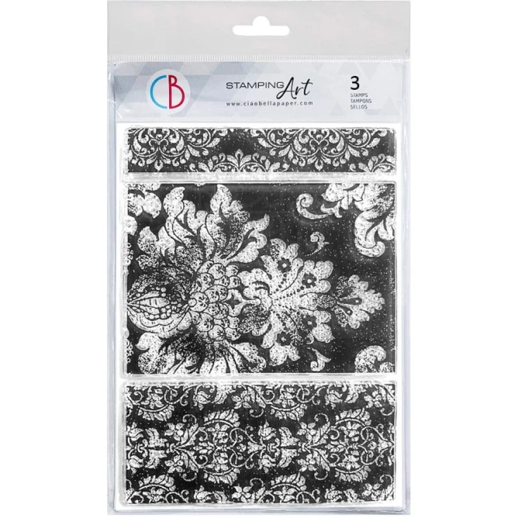 Stempel akrylowy 15x21cm Exclusive Tapestries PS8093 Ciao Bella