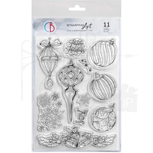 Stempel akrylowy 15x21cm Precious Christmas Decorations PS8091 Ciao Bella
