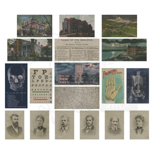 Dodatki Vellum Haunts- Tim Holtz Idea-ology