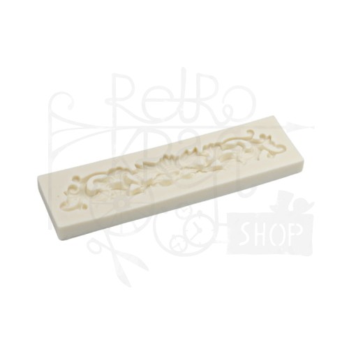 Foremka silikonowa Ornament podłużny roślinny 90458 Pentart