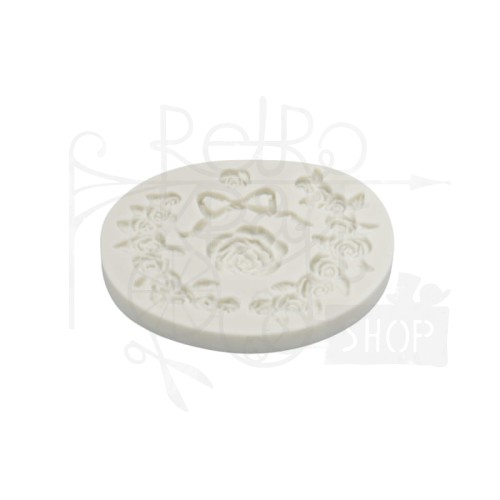 Foremka silikonowa Róża ornamenty różane 91504 Pentart