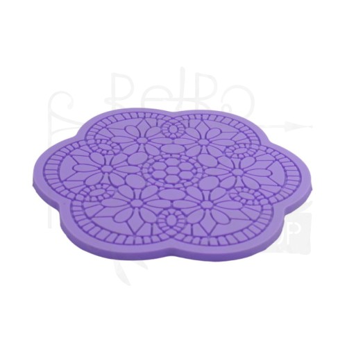 Foremka silikonowa Mandala kwiatowa 12.5cm 90345 Pentart