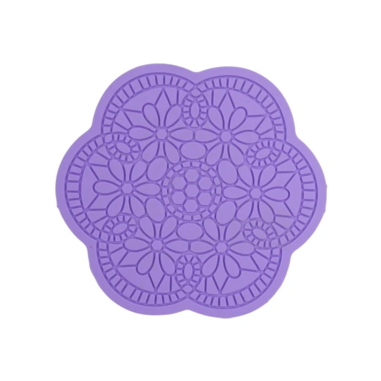 Foremka silikonowa Mandala kwiatowa 12.5cm 90345 Pentart