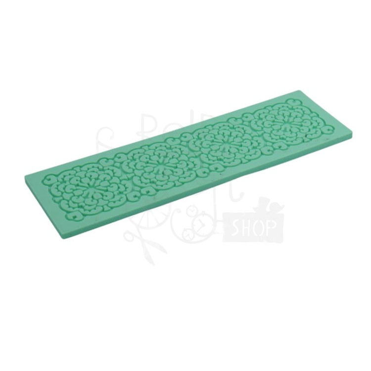 Foremka silikonowa Koronka podłużna 5x16cm 90389 Pentart