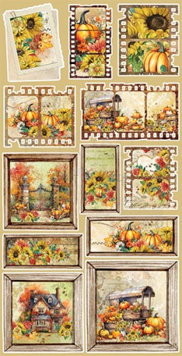 Zestaw dodatków 15x30 Autumn Beauty - Women Kobiety CC-C58-AB-13 Craft O'Clock