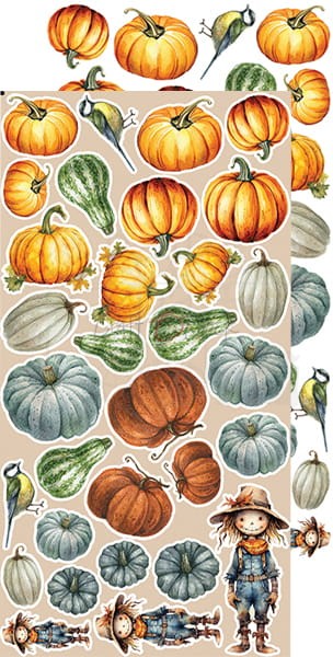 Zestaw dodatków 15x30 Autumn Beauty - Autumn CC-C58-AB-12 Craft O'Clock