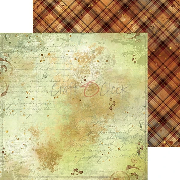 Zestaw papierów bazowych 20x20 Autumn Beauty CC-C58-AB-10 Craft O'Clock