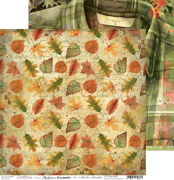 Zestaw papierów 30x30 Autumn Beauty CC-C58-AB-00 Craft O'Clock