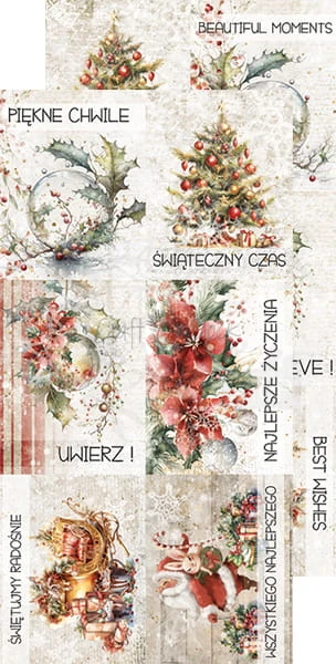 Zestaw dodatków 15x30 Christmas Treasure - Christmas CC-F29-CHT-12 Craft O'Clock