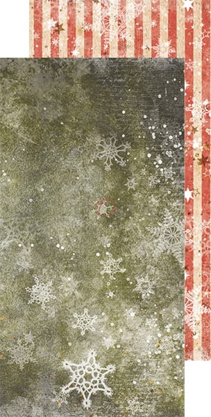 Zestaw papierów bazowych 15x30 Christmas Treasure CC-F29-CHT-09 Craft O'Clock