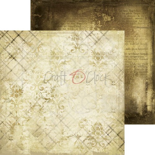 Zestaw papierów 15x15 Basic 03 Brown Mood CC-ZM-BC03 Craft O'Clock