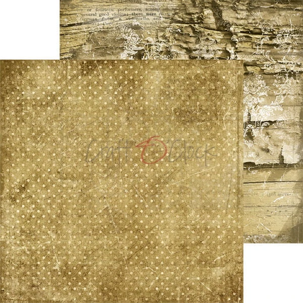 Zestaw papierów 15x15 Basic 03 Brown Mood CC-ZM-BC03 Craft O'Clock