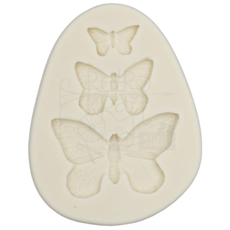 Foremka silikonowa 3 motyle 90328 Pentart
