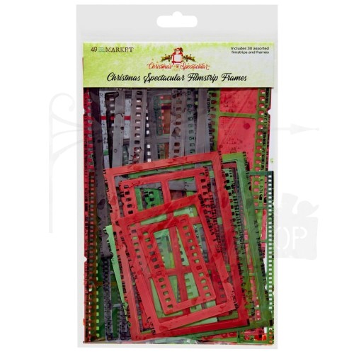 Ozdoby klisze Christmas Spectacular Filmstrip Frames 30szt S2324456 49 and Market