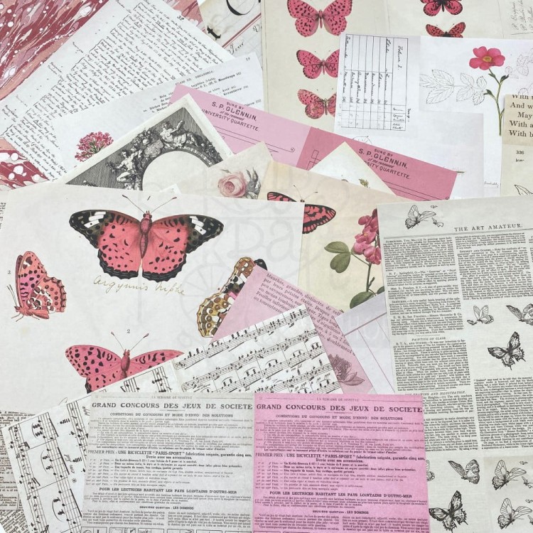 Zestaw papierów 15x20 Collage Sheets Color Swatch Blossom 40 arkuszy CSB40179 49 and Market