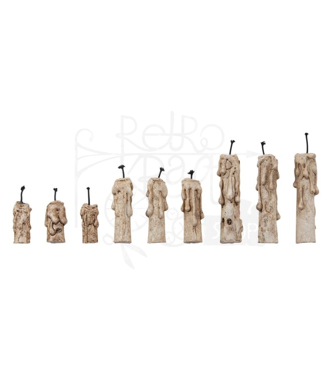 Ozdoby żywiczne świece Idea-Ology Resin Drippy Candles 9szt TH94260 Tim Holtz