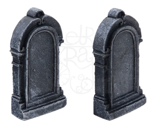 Ozdoby mini nagrobki Idea-Ology Mini Tombstones 2szt TH94173 Tim Holtz