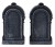Ozdoby mini nagrobki Idea-Ology Mini Tombstones 2szt TH94173 Tim Holtz