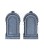 Ozdoby mini nagrobki Idea-Ology Mini Tombstones 2szt TH94173 Tim Holtz