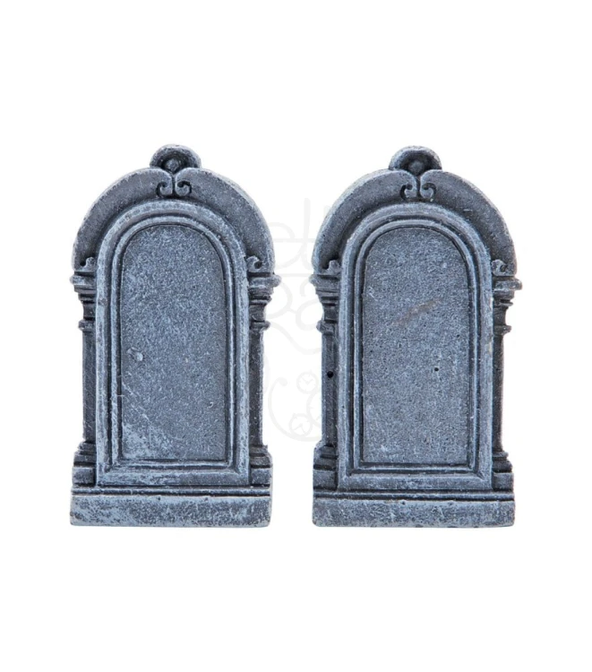 Ozdoby mini nagrobki Idea-Ology Mini Tombstones 2szt TH94173 Tim Holtz