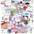 Ozdoby papierowe die-cuts Spectrum Gardenia Ephemera Bits 145szt SG23596 49 and Market