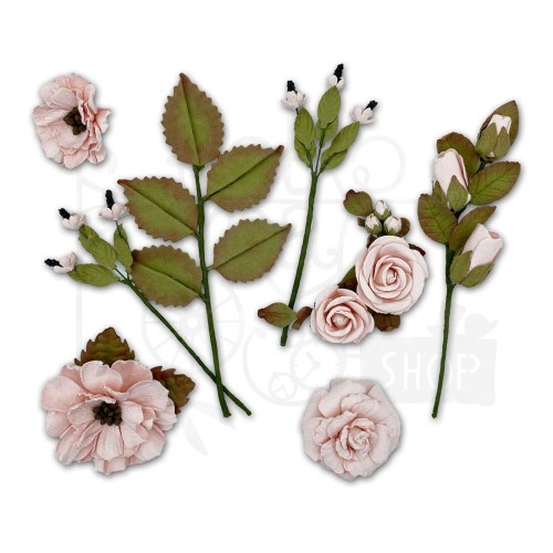 Kwiaty kwiatki papierowe Nature's Bounty - Taffy 8szt NB40308 49 and Market