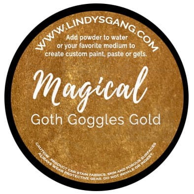 Pigment Magical Jar Goth Goggles Gold 7ml Lindy's