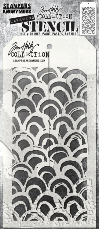 Szablon maska 12x22cm Brush Arch THS168 Tim Holtz Stampers Anonymous
