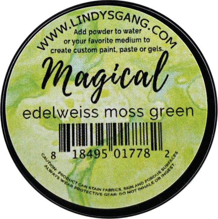 Pigment Magical Jar Edelweiss Moss Green 7ml Lindy's