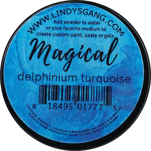 Pigment Magical Jar Delphinium Turquoise 7ml Lindy's