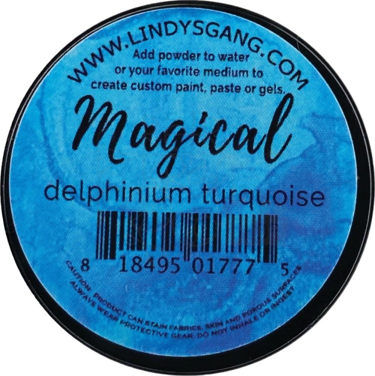 Pigment Magical Jar Delphinium Turquoise 7ml Lindy's