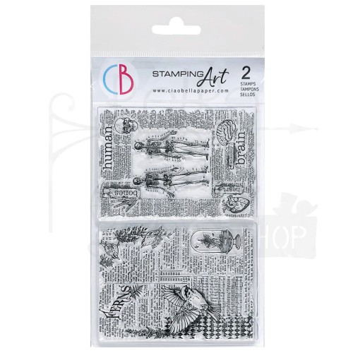 Stempel akrylowy 10x15cm Human &amp; Nature PS6060 - Ciao Bella