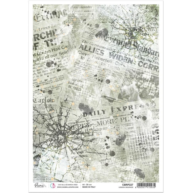 Papier ryżowy A4 London Observer CBRP227 - Ciao Bella