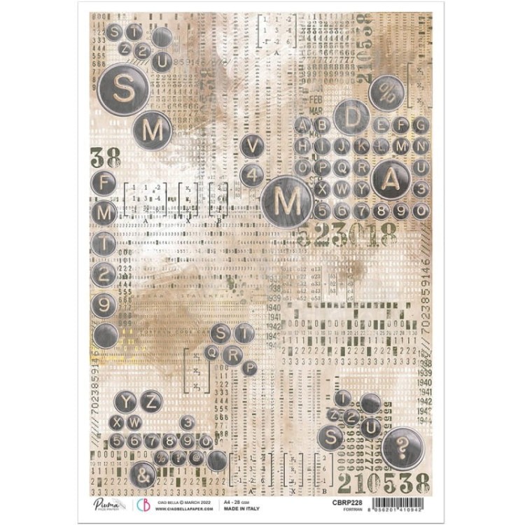 Papier ryżowy A4 Fortran CBRP228 - Ciao Bella