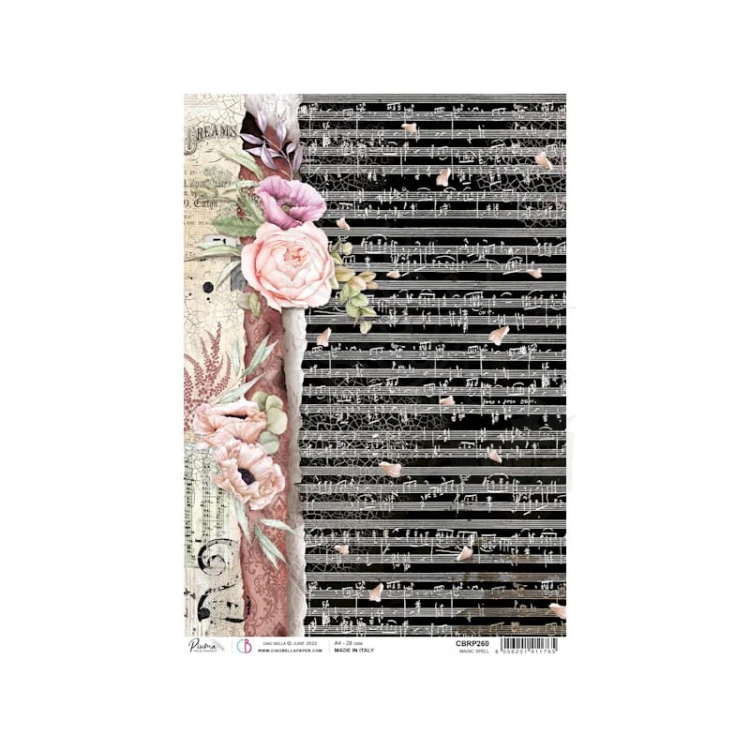 Papier ryżowy A4 Magic Spell CBRP260 - Ciao Bella