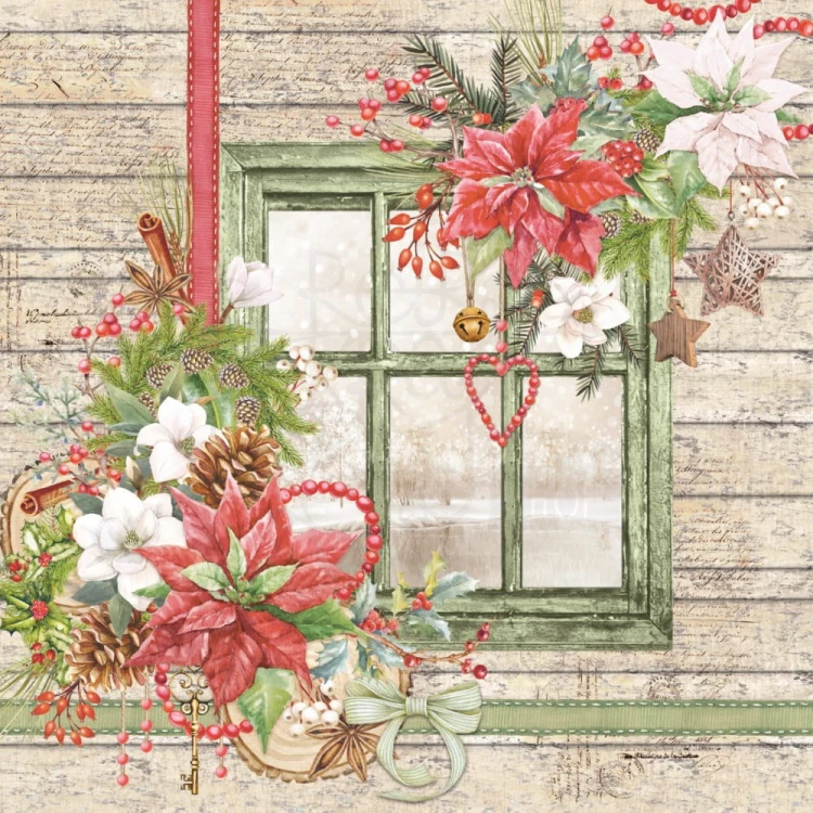 Zestaw papierów 20x20 Christmas Vibes 12 arkuszy CBH057 - Ciao Bella