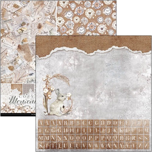 Zestaw papierów 30x30 Cozy Moments 8 arkuszy CBT056 - Ciao Bella