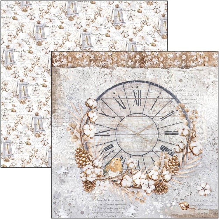 Zestaw papierów 30x30 Cozy Moments 8 arkuszy CBT056 - Ciao Bella