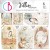 Zestaw papierów welinowych 15x15cm Reign Of Grace 6 arkuszy CBVQ001 - Ciao Bella